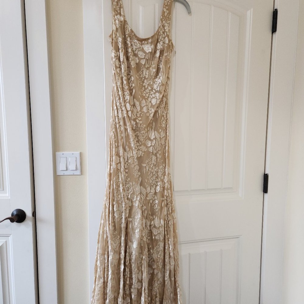 Occasion dress, adorned with beads